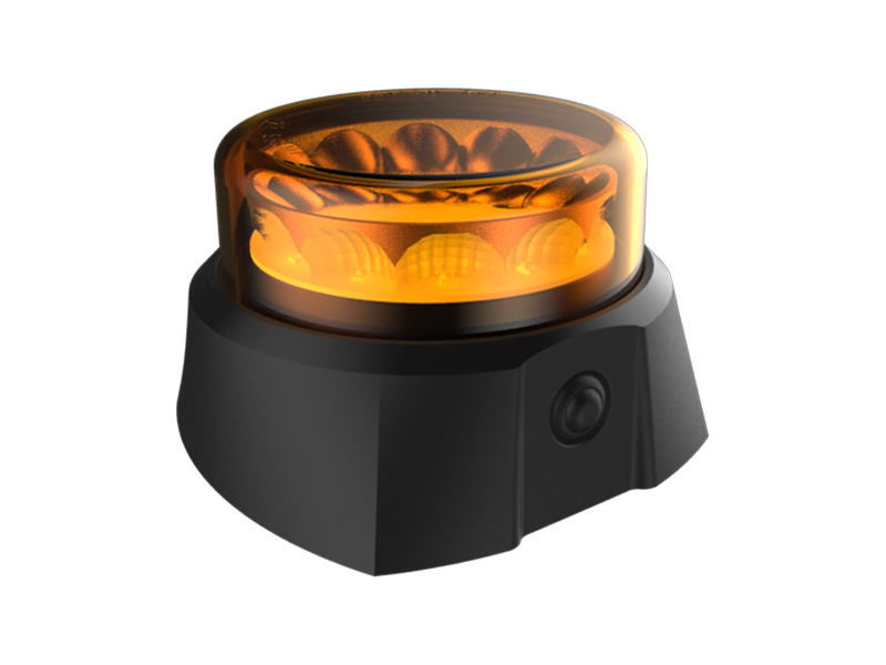Brand new led beacon - rechargeable C12 MAG model equipped with a wireless remot
